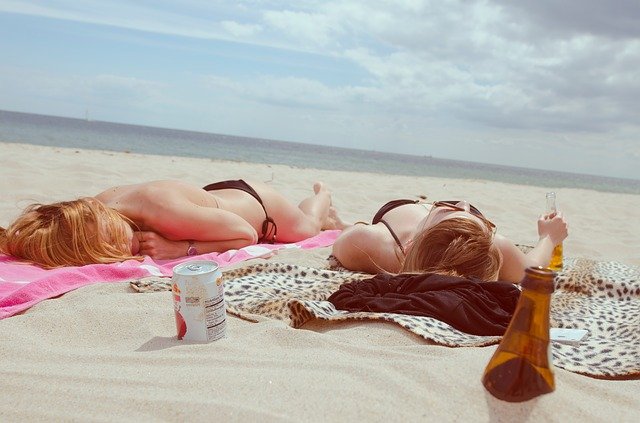 relax na pláži